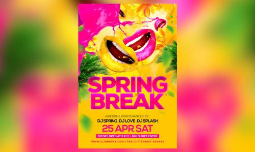 Spring Break Flyer