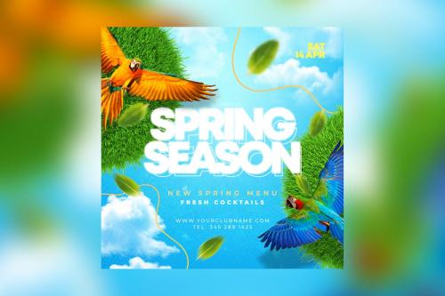 Spring Party Flyer