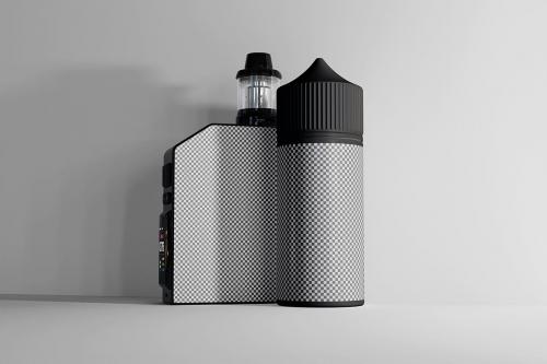 Vape and Liquid Mockup