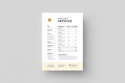 Proposal Invoice Business Sheet