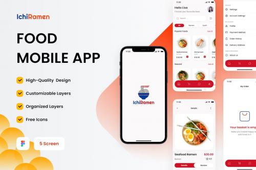 Food Mobile App - Ui Design