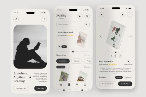 Possa - Online Book Store Mobile App