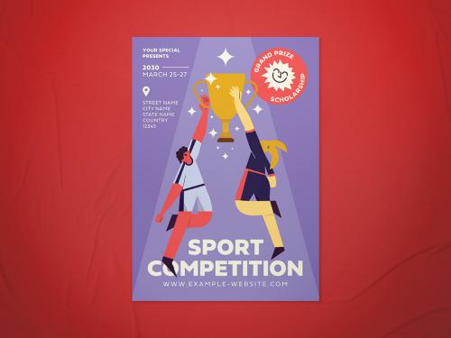 Sport Competition Flyer - 447929173