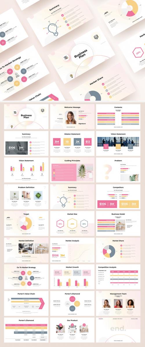 Business Plan Presentation Template - 448152388