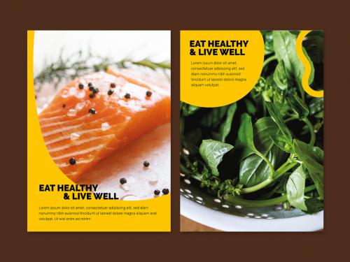 Healthy Diet Poster Layout - 448601869