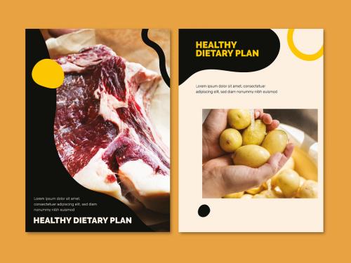 Healthy Dietery Poster Layout - 448601875