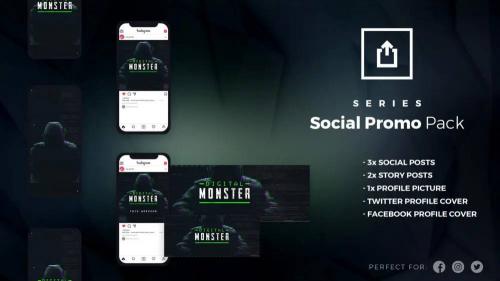 Digital Monster - Social Pack