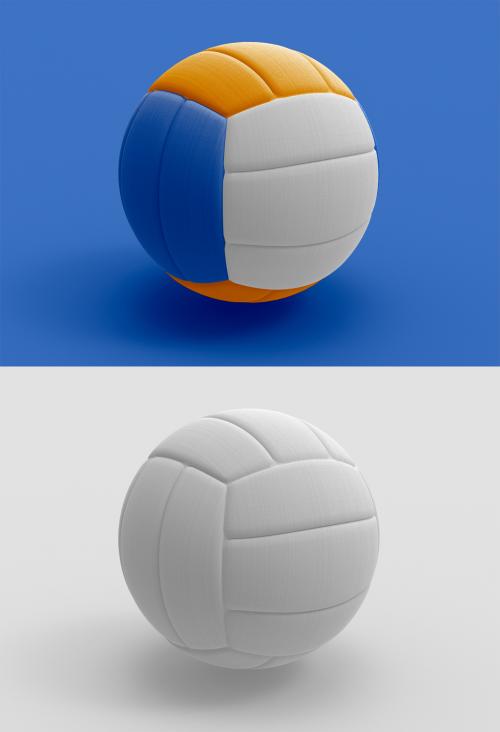 Volleyball Isolated Mockup - 450174917