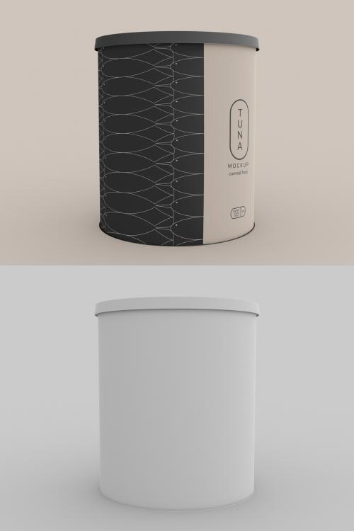 Tuna Can Mockup - 450174922