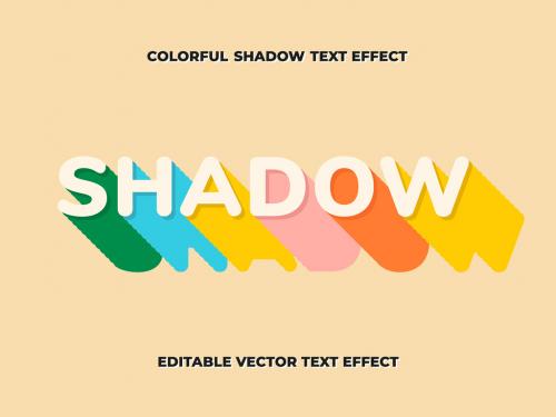 Editable Shadow Text Effect Template - 450199992