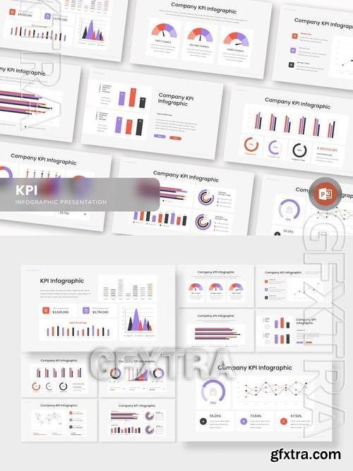 KPI Infographic Presentation PowerPoint RW4FWNR