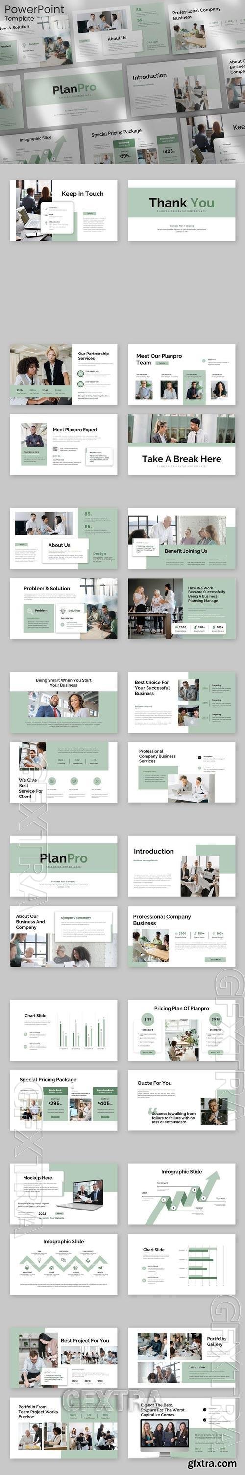 Planpro - Multipurpose PowerPoint Template MDGJ4YS