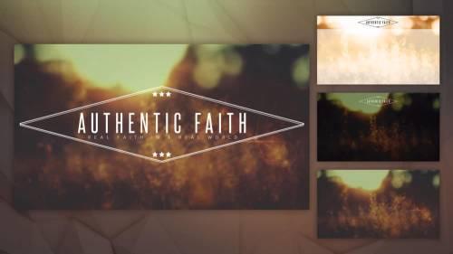 Authentic Faith - Stills Pack