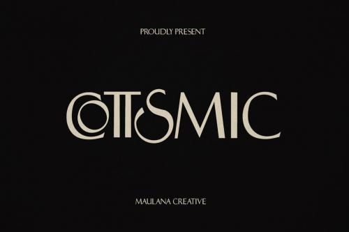 Cottsmic Sans Serif Font