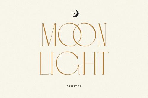 Gluster Serif Display Font Typeface