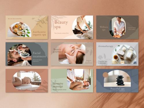 Wellness Spa Banner Layout Set - 450200046