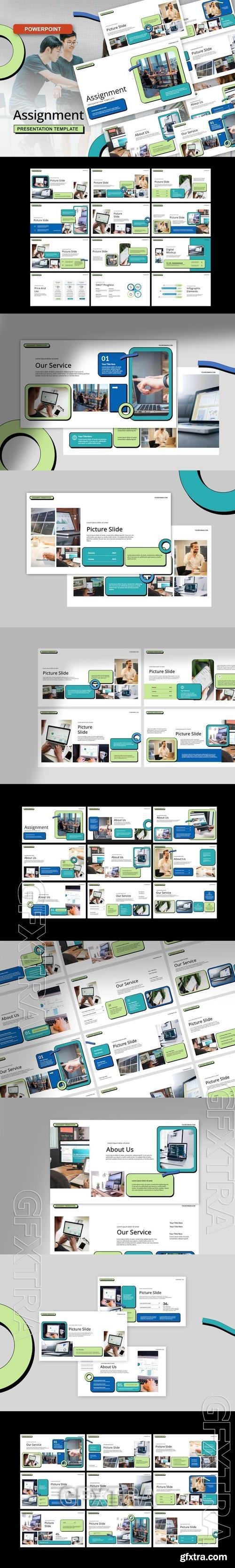 Assignment Powerpoint Template UWV3BTB