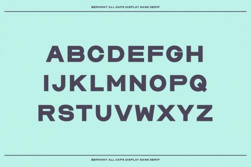 Bermont Sans Serif Display Font