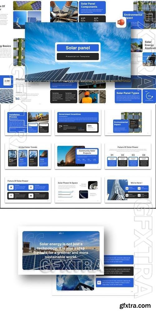 Solar Panel Presentation Template 9L39FGP