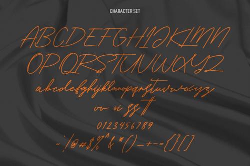 Ironhopes Monoline Signature Script Font