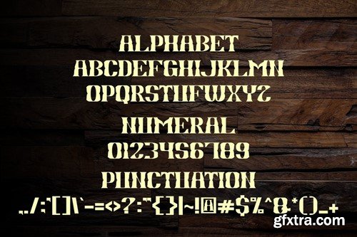 Antique Font QBY67DB