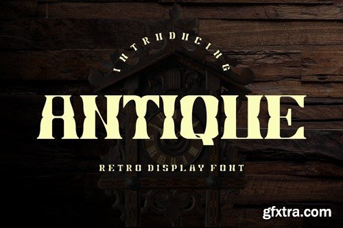 Antique Font QBY67DB