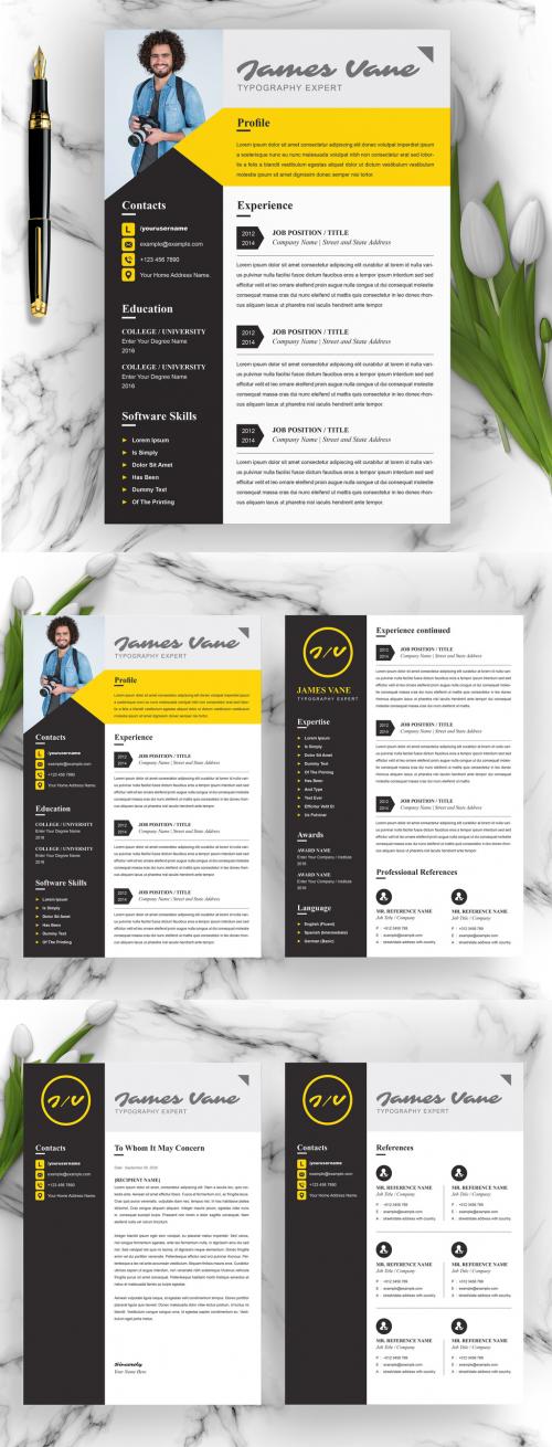 Professional Resume Layout - 450201951