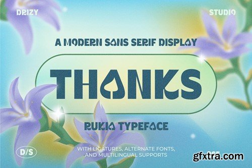 Rukia - Modern Sans Serif Font JQ8U6QX