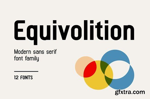 Equivolition Modern Sans Serif Font Family ZQ2GMD6