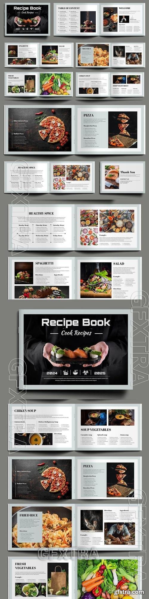 Recipe Book Template H35NXQV