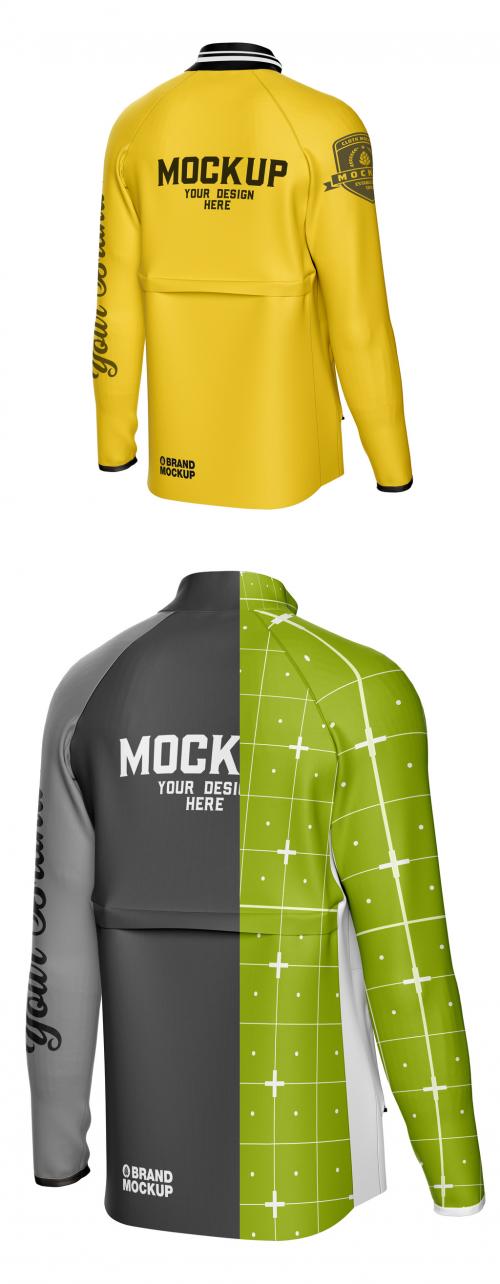 Long Sleeve Track Jacket Mockup  - 450203420
