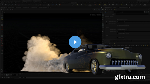 The Gnomon Workshop - Creating Tire Smoke FX in Houdini