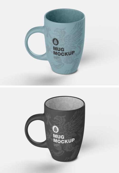Colorful Matte Mug Mockup - 450203456