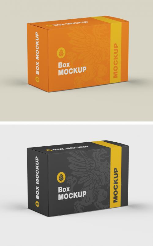 Cardboard Box Mockup - 450203460