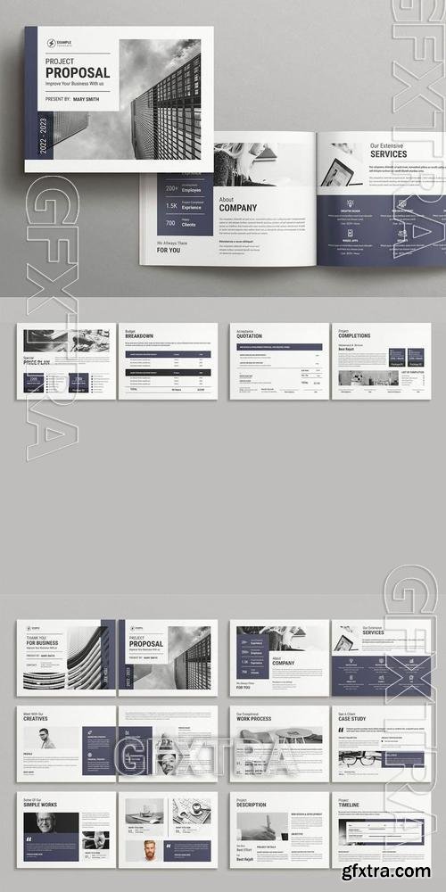 Business Proposal Template Landscape FGXY5TD