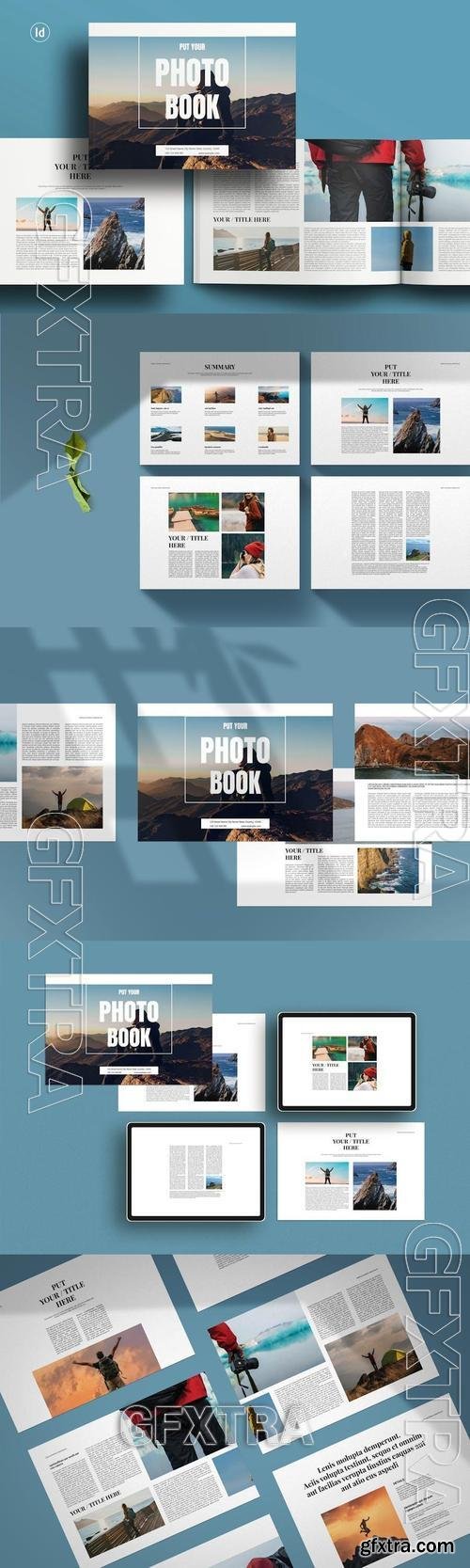 Photo Book Landscape Template X2Y6HKS