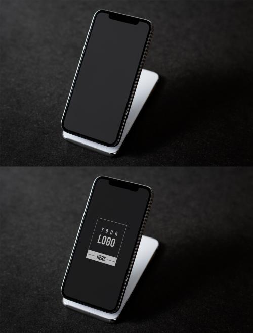 Premium Mobile Phone Screen Mockup - 451623354