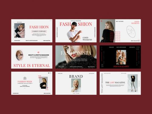 Fashion Layouts for Lifestyle and Beauty Blogs - 451623472