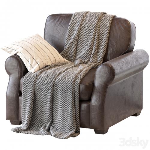 Fremont Roll Arm Upholstered Armchair