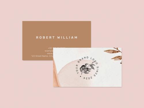 Editable Business Card Layout - 451623498