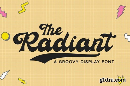 Radiant - Groovy Font MWQRSKY