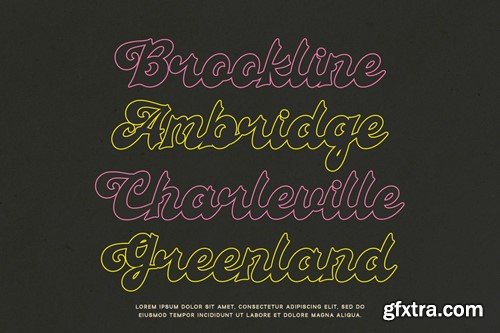 Radiant - Groovy Font MWQRSKY