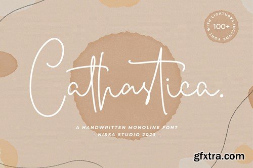 Cathastica - Monoline Font 8AG5YWQ