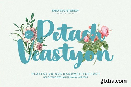 NCL Petach Veastyon - Playful Handwritten Font TLTQ7KL