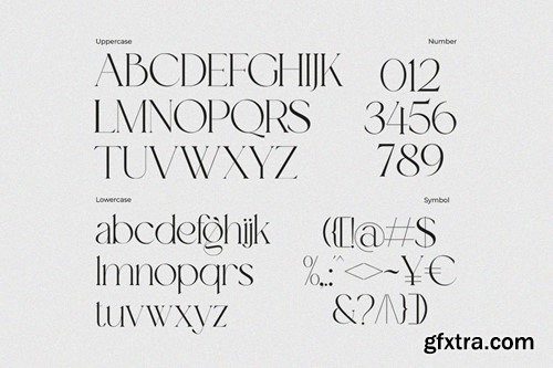 Ultra Monic - Elegant Serif Font M55PEZF