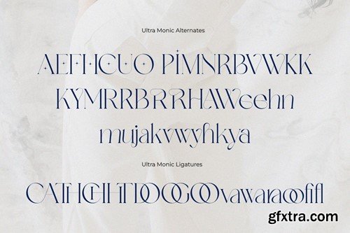 Ultra Monic - Elegant Serif Font M55PEZF