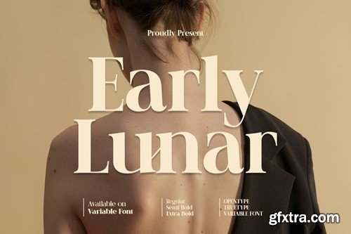 Early Lunar - Display Serif Font Q6DXV3X