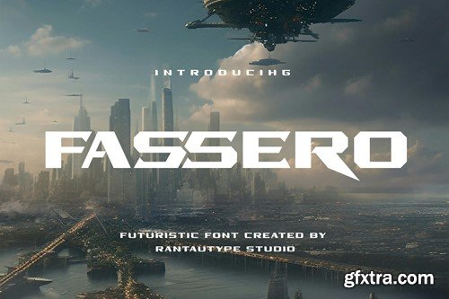 Fassero Futuristic Font TSEWWJW