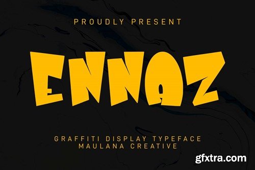 Ennaz Display Font WSATBH8