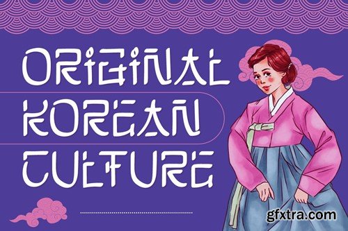 Kirame - Korean Style Font VYGY3HY